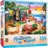 MasterPieces 550 Piece Jigsaw Puzzle - Oceanside Camping - 18"x24" - 2 of 4