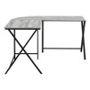 PAGED Simple Modern Computer Desk, 29.5" Home Office Desk with Spacious Desktop and Metal Legs for Office, Study - 3 of 4