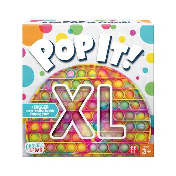 Chuckle & Roar Pop It! XL The Jumbo Never-Ending Bubble Popping Fidget and Sensory Game - Tie Dye