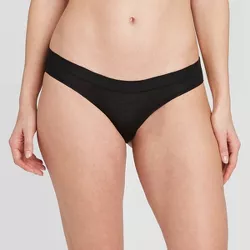 Women's Comfort Bikini Underwear - Auden™ Black M