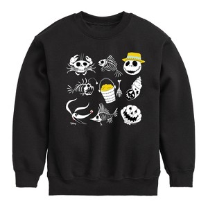 Boys' - Disney - Beach Crew Graphic Long Sleeve Fleece Sweatshirt - 1 of 4
