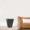 Nearly Natural 16-in Slate Planter (Indoor/Outdoor) - 2 of 2