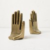 Brass Hands Bookends - Opalhouse™ designed with Jungalow™ - image 3 of 4