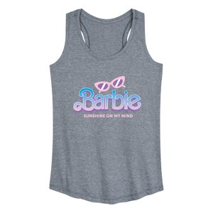 Women's - Barbie - Sunshine On My Mind Graphic Racerback Tank - 1 of 4
