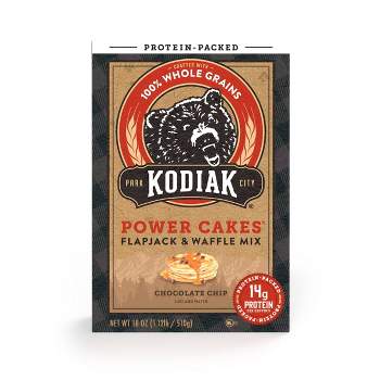 Kodiak Protein-Packed Flapjack & Waffle Mix Chocolate Chip - 18oz
