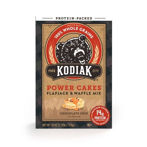 Kodiak Protein-Packed Flapjack & Waffle Mix Chocolate Chip - 18oz - image 1 of 4