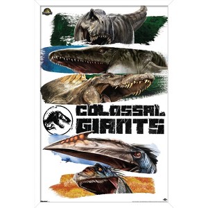 Trends International Jurassic World: Rebirth (2025) - Colossal Giants Framed Wall Poster Prints - 1 of 4