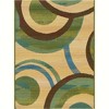 Unique Loom    Outdoor Modern Babbling Area Rug - 2 of 4
