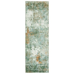 Washable Abstract Area Rug for Living Room Bedroom, Soft Non Slip Indoor Modern Throw Carpet for Dining Room Kitchen Office - 1 of 4