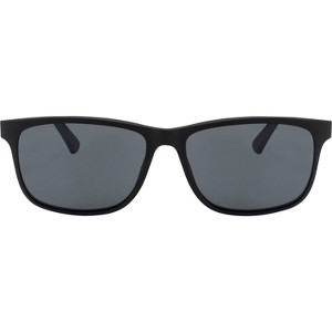 HyperX Spectre React Gaming Eyewear Blue Light Blocking Glasses UV Protection Ultem Frame Crystal Clear Lenses Polarized Clip Black Medium Large - 1 of 4