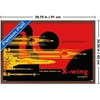 Trends International Star Wars: Moving At Lightspeed - X-Wing Framed Wall Poster Prints - 3 of 4