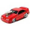 1993 Ford Mustang SVT Cobra Red 1/64 Diecast Model Car by Muscle Machines - 2 of 3