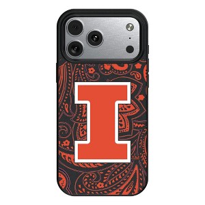NCAA Big Ten Universities Paisley MagSafe Compatible Cell Phone Case for Apple iPhone 17 Series - 1 of 4