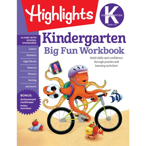 Big Fun Kindergarten Activity Book (Workbook) (Paperback) - image 1 of 1