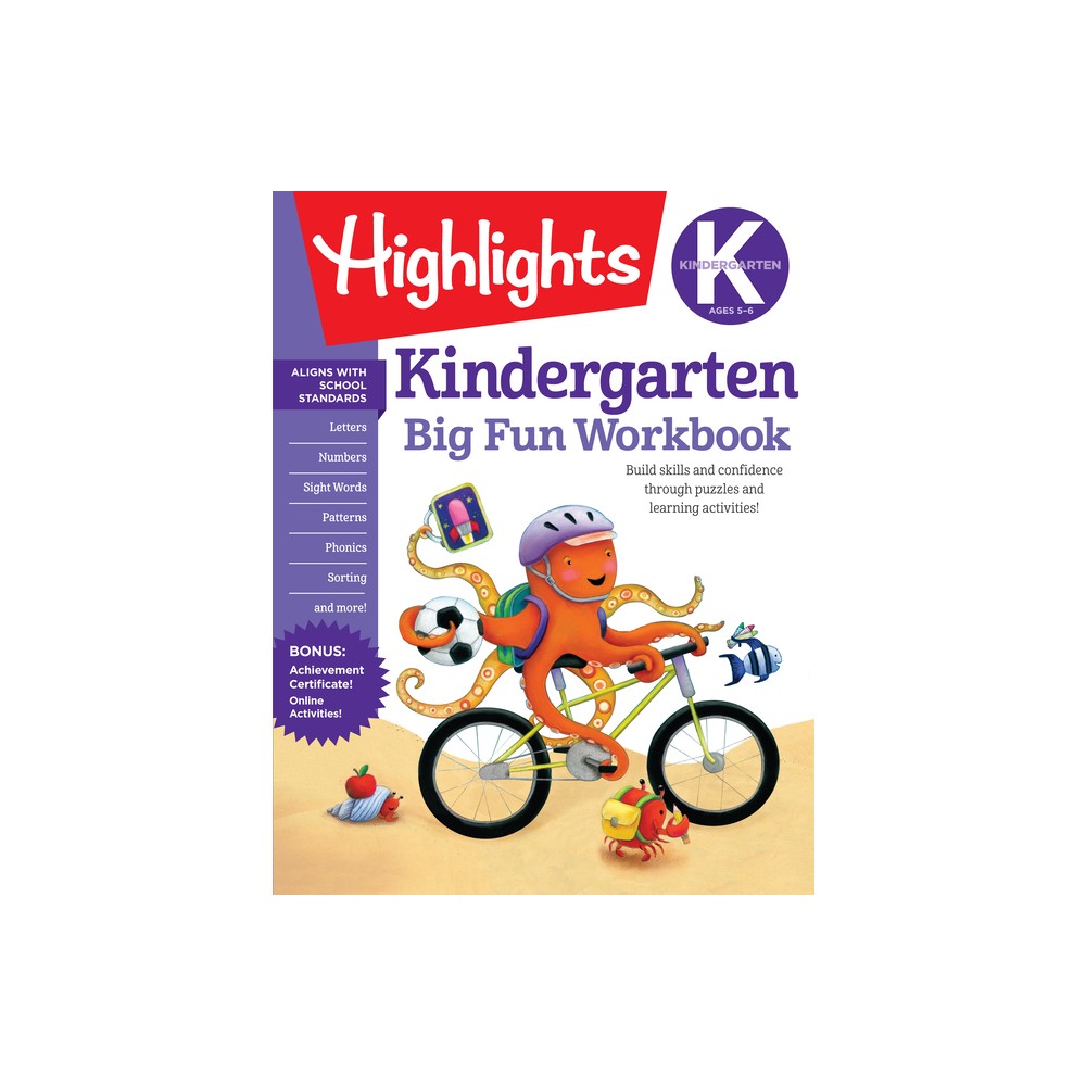 Big Fun Kindergarten Activity Book (Workbook) (Paperback)