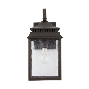 Capital Lighting Sutter Creek 1 - Light Wall Light in  Oiled Bronze - 1 of 4