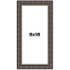 PosterPalooza | 8x18 Modern Bamboo Picture Frame, UV Acrylic, 5 Finishes - 2 of 4