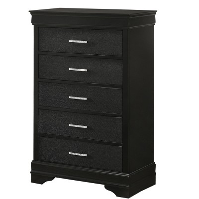PAGED Traditional Design Dresser for Bedroom Storage Cabinet with Drawers and Metal Glides for Living Room, Hallway, Office