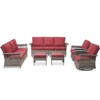 Buenhomino Outdoor Patio All-Weather Wicker Furniture Set - 4 of 4