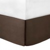 Sapphtopaz Comforter Set Faux Suede Bedding Quilt Sets Solid Color Pieced Design and Striped Pleats with Throw Pillows 7 Piece - 3 of 4
