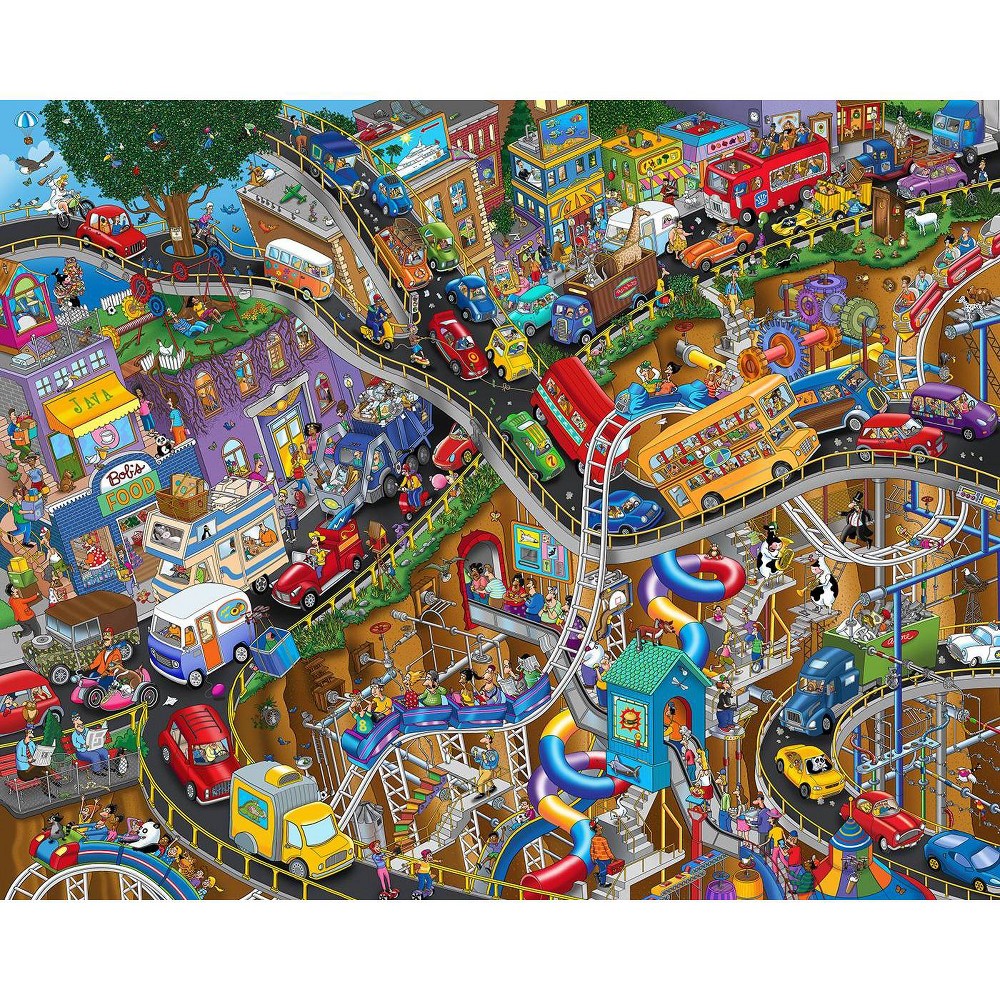 Photos - Jigsaw Puzzle / Mosaic Springbok Getting Away Jigsaw Puzzle - 1000pc 