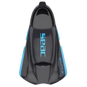 SEAC Shuttle Sport Short Swim Fins Made from 100% Silicone Ideal for Beginners - 1 of 4