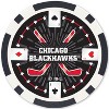 MasterPieces Casino Style 100 Piece Poker Chip Set - NHL Chicago Blackhawks - 4 of 4