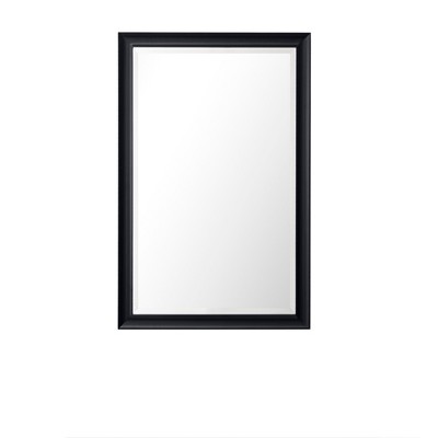 James Martin Signature Vanities Glenbrooke 26" Mirror, Black Onyx