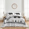 Sweet Jojo Designs Full/Queen Comforter Bedding Set Woodland Friends Grey and White 3pc - 2 of 4