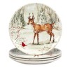 16pc Winter's Walk Dinnerware Set - Certified International - 2 of 4