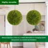 COZONY Artificial Topiary Ball Set, Decorative Fake Greenery Plants for Indoor & Outdoor Use, Perfect for Home, Office, Garden, Wedding, Porch Decor - 3 of 4