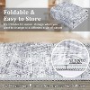 TackView Area Rug for Bedroom Machine Washable Area Rugs Modern Abstract Carpet with Non Slip Backing for Living Room, Dining Room - 4 of 4