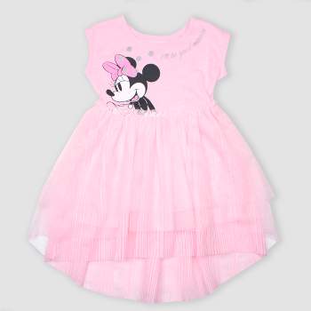 Toddler Girls' Disney Minnie Mouse Tutu Dress - Pink