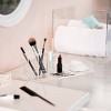 RUSSELL + HAZEL Acrylic Bloc Tray: Clear Desk Organizer, Office Supplies Holder, Acrylic Tray Organizer, 13" x 5" x 1" - 4 of 4