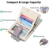 BEAFUP Small Wallets for Women,RFID Blocking - Slim Bifold Wallet with Zipper Pocket & ID Window - for Travel, Parties, Everyday Use - 4 of 4