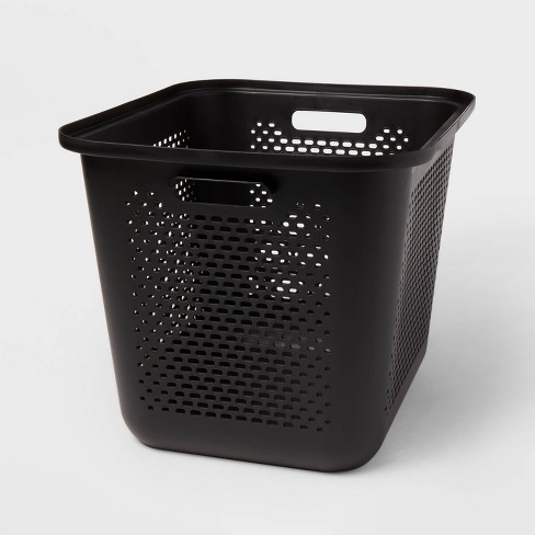 Large Decorative Plastic Bin with Cutout Handles - Brightroom™ in 2023