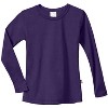 City Threads Girls Long Sleeve Soft Cotton Jersey T-Shirt - Made in USA Comfortable Kids/Toddlers Tee Top - 3 of 4