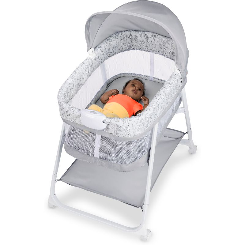 Bright Starts Disney Baby Winnie the Pooh Soothing Baby Bassinet - Slumber Party, 1 of 17