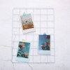 Unique Bargains Metal Wall Photo Pictures Display Decorative Wire Grid Panels - 4 of 4