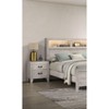 Sapphtopaz Night Stand with Drawers and Handles Wood Nightstand Entryway Table for Bedroom, Living Room - 2 of 4