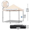 Yaheetech Pop-up Waterproof Canopy 10'x10' - 3 of 4