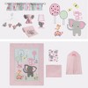 Bedtime Originals Twinkle Toes Elephant Plush - Pink - 4 of 4
