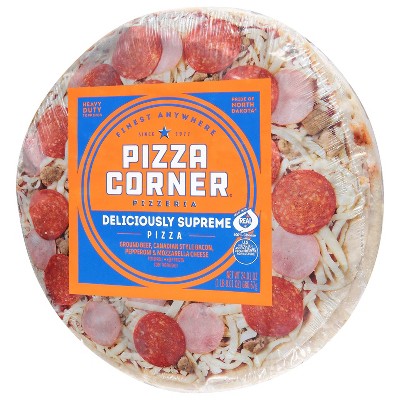 Pizza Corner Supreme Frozen Pizza - 24.01oz
