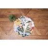 C&F Home 17" Joelle Cotton Placemat - Vibrant Floral & Palm Leaf - 4 of 4