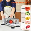 VEVOR Commercial Tomato Slicer, 3/8 inch Tomato Cutter Slicer, Stainless Steel Heavy Duty Tomato Slicer Machine, Manual Tomato Slicer - 3 of 4