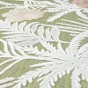 Luxe Weavers Tropical Palm Leaf Green 6x9 Area Rug, Floral Botanical Indoor Carpet - 2 of 4