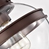 Chloe Lighting Roan Transitional 1 Light Oil Rubbed Bronze Mini Pendant Ceiling Fixture 9" Wide - 4 of 4