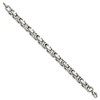 Black Bow Jewelry Men's 8mm Stainless Steel Fancy Link Chain Bracelet, 8.5 Inch - 2 of 4