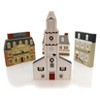 Cat's Meow Village 7.0 Inch Colonial Virginia Christmas Limited Edition 1990 Nos  Christmas Retired Pine Village Buildings - 3 of 4