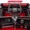 Kids Ride On Car, Licensed Toyota Ride On Truck, 12V Electric Toy Car with Parent Remote Control, 3 Speed, MP3 Music, LED Lights - 4 of 4